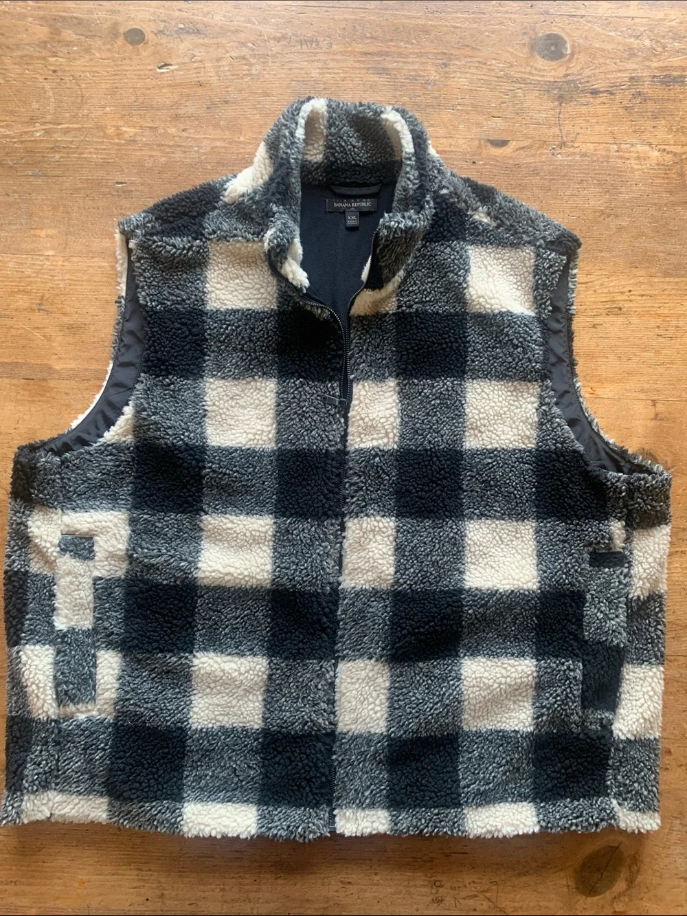 Banana Republic plush sherpa